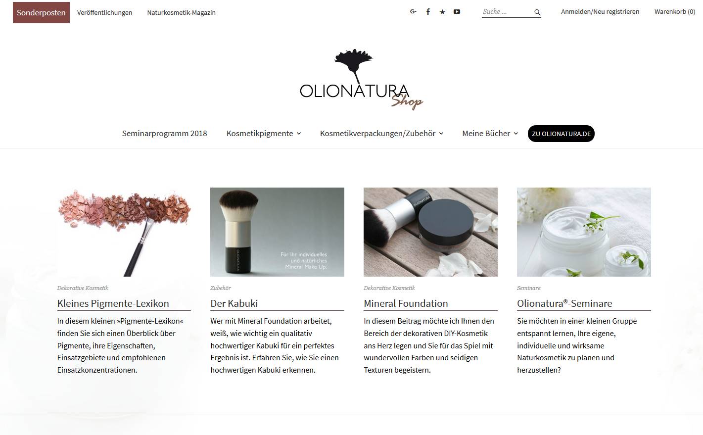 Olionatura Shop - Eliane Zimmermann Aromatherapie