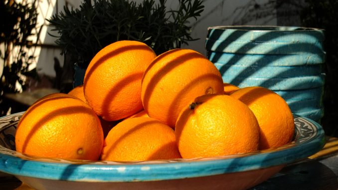 Orangen_als_Deko Eliane Zimmermann Schule für Aromatherapie