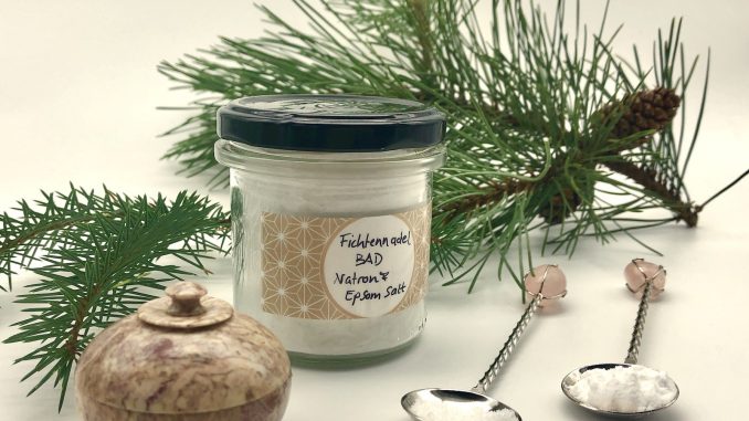Badesalz_Fichtennadel_Epsom_xs Eliane Zimmermann Schule für Aromatherapie